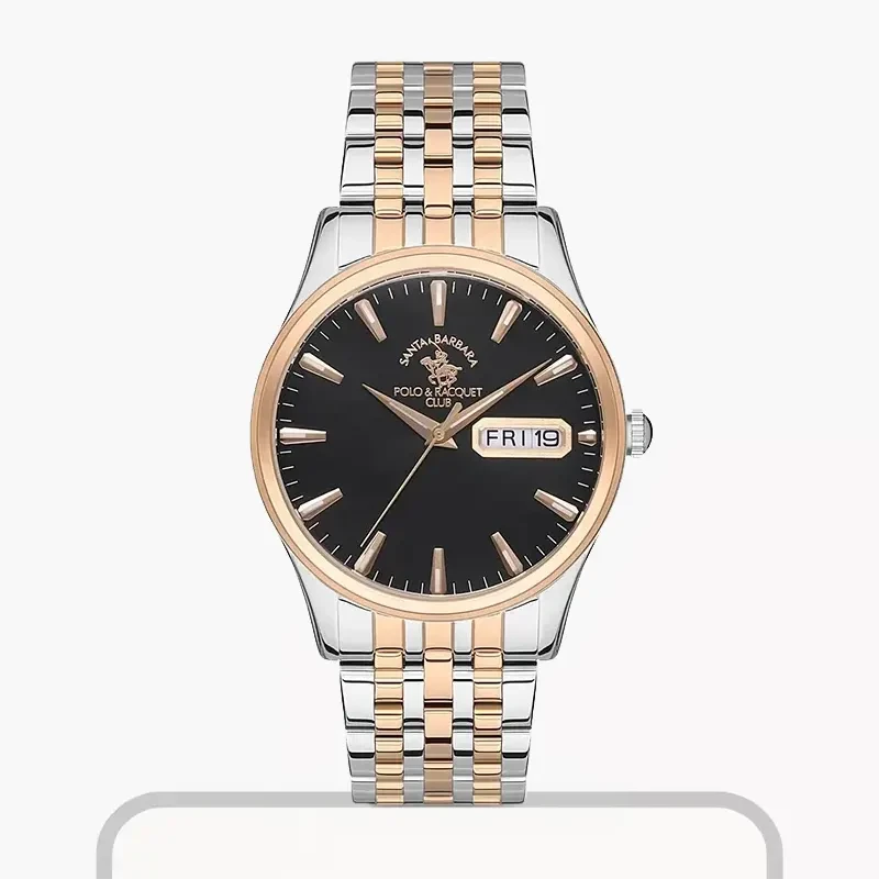 Santa Barbara Polo & Racquet Club Two-tone Men's Watch- SB.1.10421-4